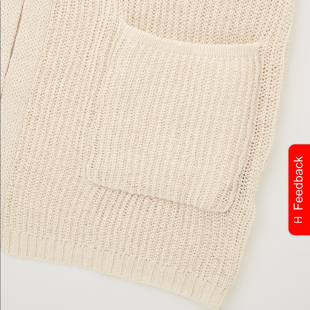 UNIQLO Linen Blend Cardigan